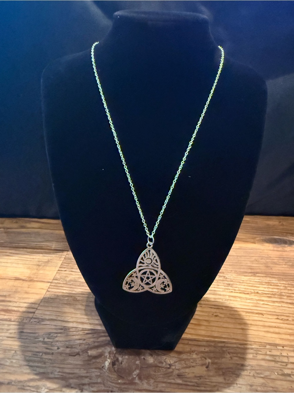 Pentagram Silver Necklace